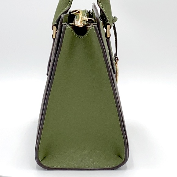 MICHAEL KORS HOPE MEDIUM MESSENGER EVERGREEN MULTI - Picture 7 of 16